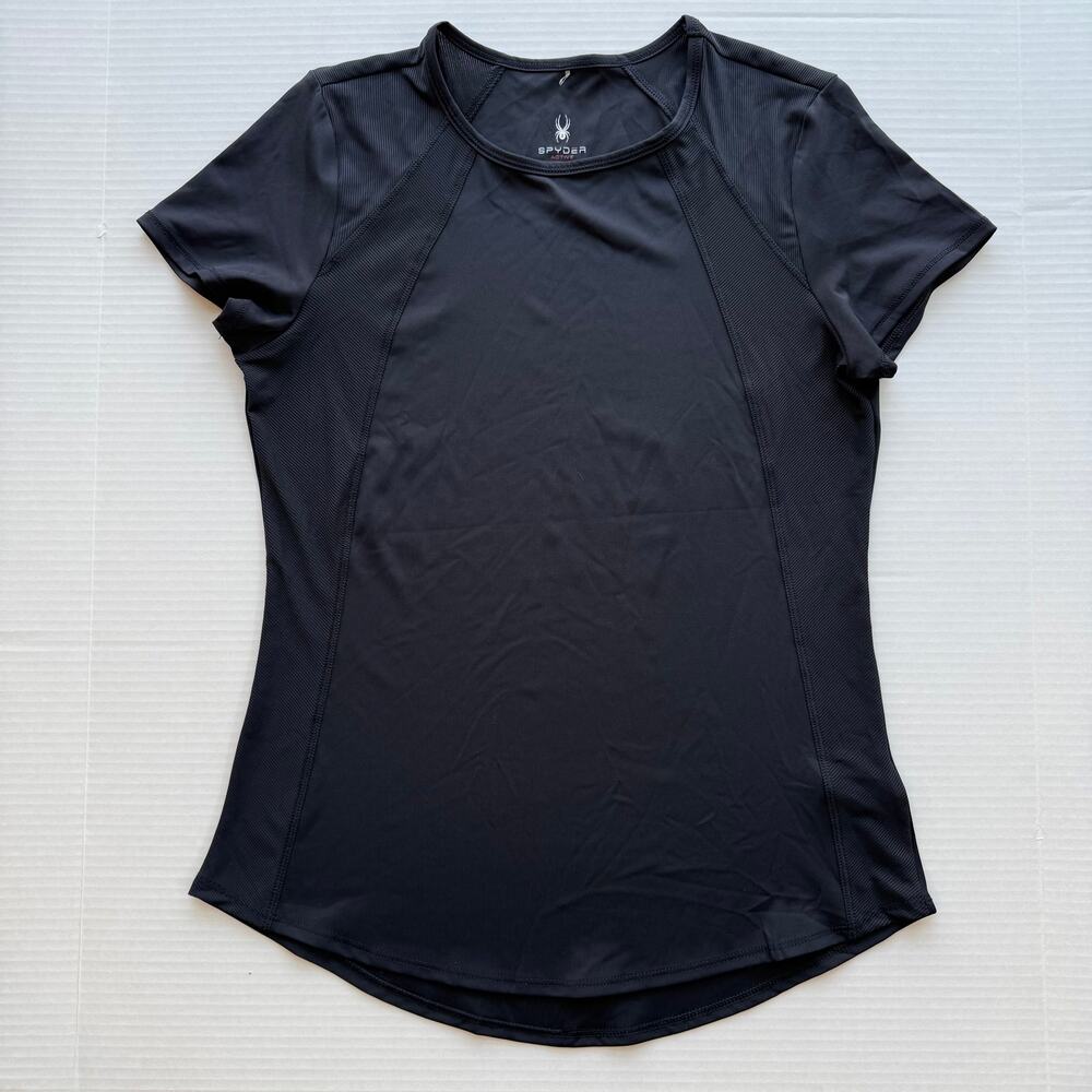 Spyder Active Women's Crewneck Shortsleeve Tee Black Small